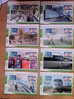 FRANCE 2007 SERIE 8 CARTES MAXIMUM INEDITES TGV EST-EUROPEEN N°4061 Et 1801 CACHET STRASBOURG  09 Et 10.06.2007 - Trenes