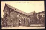 CPA  ANCIENNE- FRANCE- FRANCONVILLE (95)- L'EGLISE ROMANE EN TRES GROS PLAN D'ANGLE- - Franconville