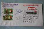 INDIA INDE 2006 BY REGISTERED POST   AIR MAIL > P/ ALLAUCH FRANCE LETTTRE COVER - Covers & Documents