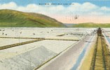 USA – United States – Salt Beds, Great Salt Lake, Utah, 1943 Used Linen Postcard [P4260] - Andere & Zonder Classificatie