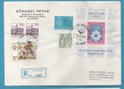 343   1984-YU JUGOSLAVIJA OLIMPIADI 1984 SARAJEVO Sci RECCO LETTER Special Cancellation INTERESSANTE - Briefe U. Dokumente