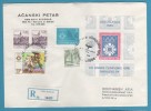 343  1984-YU JUGOSLAVIJA OLIMPIADI 1984 SARAJEVO Sci RECCO LETTER Special Cancellation INTERESSANTE - Winter 1984: Sarajevo