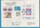 1984-YU JUGOSLAVIJA OLIMPIADI 1984 SARAJEVO Sci RECCO LETTER Special Cancellation INTERESSANTE - Invierno 1984: Sarajevo