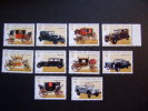 VATICAN 1997  MICHEL 1197 - 1206  CARS AND CARRIAGES  MNH **  (P32-600) - Unused Stamps