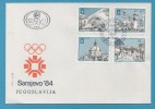 1982-YU JUGOSLAVIJA OLIMPIADI 1984 SARAJEVO Sci RECCO LETTER Special Cancellation INTERESSANTE - Winter 1984: Sarajevo