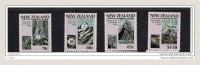 NEW ZEALAND 1987 Série Complète Neuve ** MNH " PARCS NATIONAUX " - Protección Del Medio Ambiente Y Del Clima