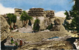 Delcampe - ALGÉRIE - Environs De BISKRA - Dans L'Aurès - Maisons à étages Perchées Sur Les Rochers - Biskra