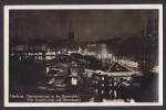 Germany PPC Hamburg Nachstimmung An Der Binnenalster (am Jungfernsteig Und Alsterdamm) ALTONA 1936 Echt Real Photo - Altona