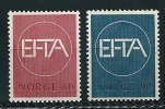 1967 EFTA - Unused Stamps