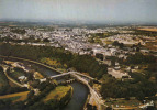 Carte Postale 29. Chateauneuf-du-Faou Vue D'avion  Trés Beau Plan - Châteauneuf-du-Faou