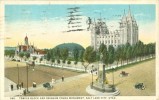 USA – United States – Temple Block And Brigham Young Monument, Salt Lake City, Utah Early 1900s Used Postcard [P4306] - Salt Lake City