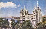 USA – United States – Temple Square, Salt Lake City, Utah Unused Postcard [P4309] - Salt Lake City