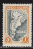 M886.-.ARGENTINA .-. 1944 .-. SEMIPOSTAL STAMP - MI #: 489 .--. MNG .-. PRO VICTIMAS DE SAN JUAN - Used Stamps