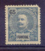 ! ! Funchal - 1898 D. Carlos 65 R - Af. 30 - No Gum - Funchal