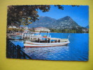 Lugano-Monte Bre.La Riva;BOAT CASTAGNOLA - Agno