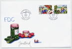 ALAND ISLANDS 1998 Horticulture FDC  Michel 134-35 - Aland