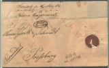 VORPHILA FALTBRIEF  RECOMENDIRT - NEUSATZ  Von  PETER- VARDEIN To PRESSBURG - 15. III 1845 - - ...-1850 Prefilatelia
