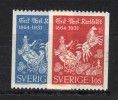 SUEDE N° 514 & 515 ** - Unused Stamps