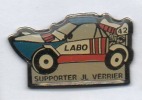 Auto Rallye , Supporter JL Verrier , Huile Labo , Carburant Pétrole - Rallye