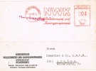 2483. Tarjeta Privada DELMENHORST (Alemania) 1952. Franqueo Mecanico NWK - Cartas & Documentos