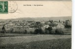 CPA 38 LES ABRETS VUE GENERALE 1908 Peu Fréquente - Les Abrets