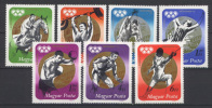 Ungheria 1973 Y.T. A353/59 **/MNH VF - Unused Stamps