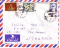 Cover  Brief  Lettre Turkey 1995 Cover Sent To Lithuania #9216 - Covers & Documents