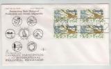 Canada FDC 18-2-1970 In A Block Of 4 INTERNATIONAL BIOLOGICAL PROGRAMME With Cachet - 1971-1980