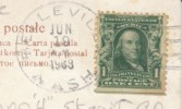 DPO Belleville WA Washington, Skagit County Closed Post Office Rf-4, Doane Postmark Cancel On Postcard - Marcofilie