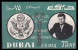 (010 B) Dubai  1964  Kennedy  Imperforated / Non-dentele / Ungezähnt  ** / Mnh  Michel 144 B - Dubai