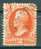 United States 1873 2 Cent Department Of The Interior Official Stamp #O16 - Oficial