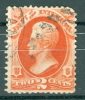 United States 1873 2 Cent Department Of The Interior Official Stamp #O16 - Officials