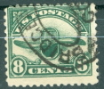 United States 1923 8 Cent Air Mail  Stamp #C4 - 1a. 1918-1940 Used