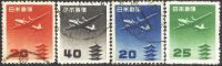 NP0285 Japan1952 Tower  The Plane   3v  Usde+1v Mint - Used Stamps