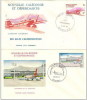 (c) Lot De 2 Enveloppes 1er Jour Aérogare De Tontouta,Les Ailes Calédoniennes (aviation) - FDC