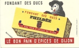 Buvard - Fondant Des Ducs - PHILBEE - Efgé - Pain D'épices