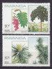 Rwanda 1984 Mi. 1251-52 20 C & 30 C Blühende Pflanzen MNH** - Nuovi