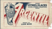 Buvard - ARGENTIL Produit Du Lion Noir - Produits Ménagers