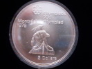 CANADA  1976 OLIMPIADI MONTREAL  OLYMPIC GAME CANOA  ( CANOEING ) 5 SILVER DOLLARS  In ARGENTO FDC UNC - Canada