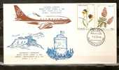 GREECE 1979 FIRST FLIGHT ATHENS-THESSALONIKI - Cartes-maximum (CM)