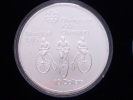 CANADA  1976 OLIMPIADI MONTREAL  OLYMPIC CICLISMO  ( CYCLING )  10 SILVER DOLLARS  In ARGENTO FDC UNC - Canada
