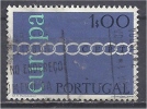 PORTUGAL 1971 Europa - 1e Europa Chain FU - Oblitérés