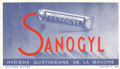 BU 712/BUVARD   DENTIFRICE SANOGYL - Perfume & Beauty