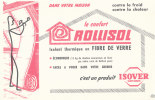 BU 714 A/BUVARD  FIBRE DE VERRE ROLLISOL  ISOVER - I