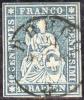 Heimat AG Brugg 1860-11-24 Vollstempel 1-Kreis Zu#23G Weissrandig - Used Stamps