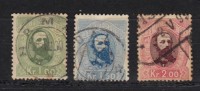 NORVEGE N° 32 à 34 Obl. - Used Stamps