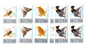 New Hebrides British 1974 Nature Conservation Dove Flying Fox Blk Of 4 MNH - Neufs