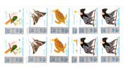 New Hebrides British 1974 Nature Conservation Dove Flying Fox Blk Of 4 MNH - Ongebruikt