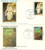 (c) Lot De 2 Enveloppes 1er Jour Peintures - FDC