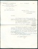 Facture, 14 Décembre 1923 : Deroy & Esteve, Gérance De Propriétés, Contentieux Fiscal, Sommes Restant Dues Non Réglées.. - Banque & Assurance